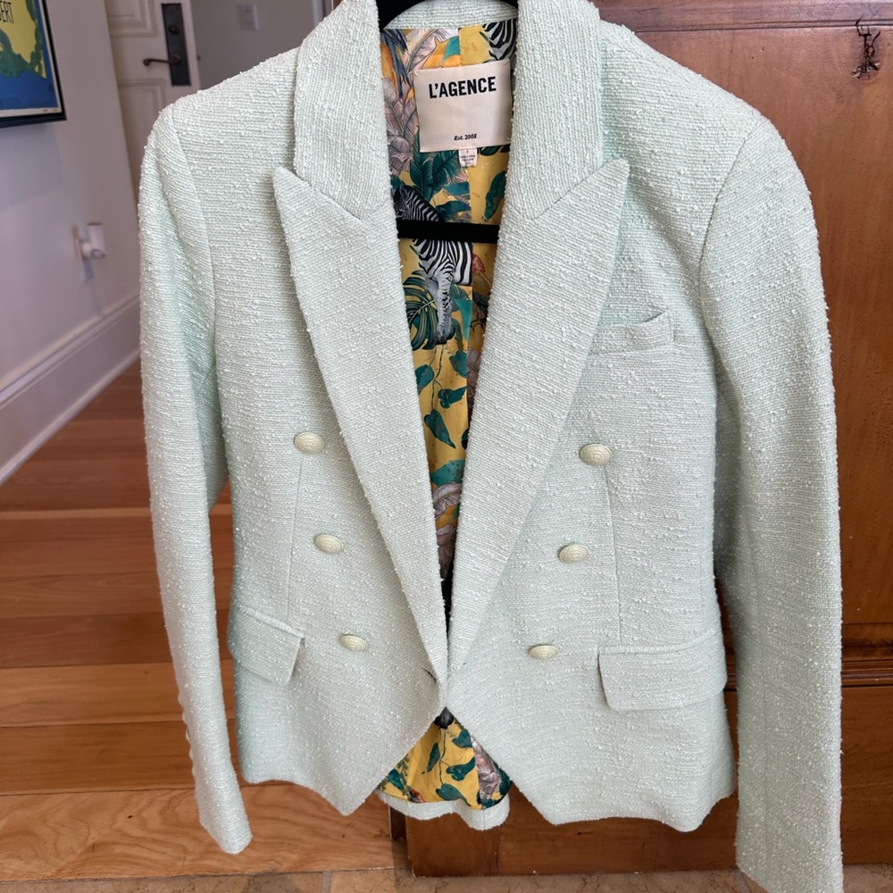 L’Agence Mint Blazer size 2